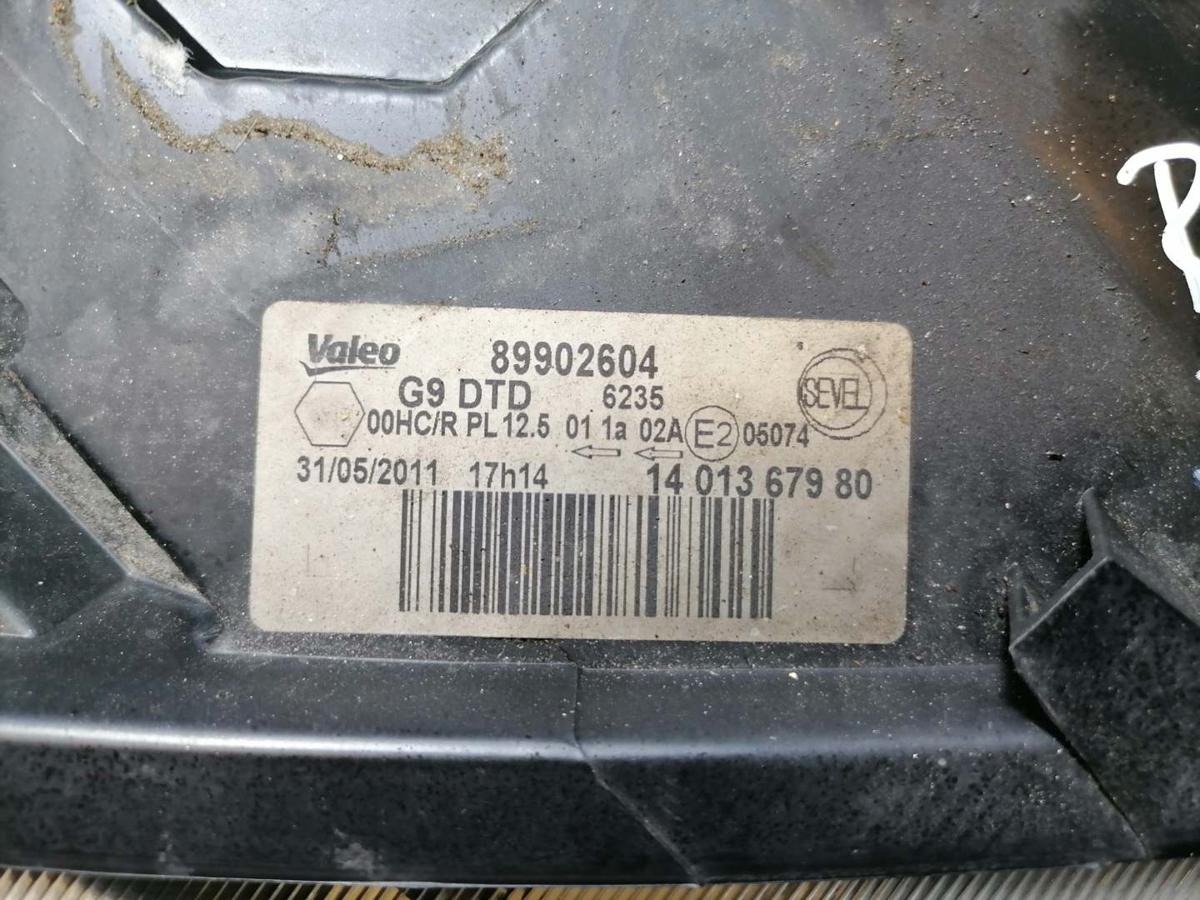 Citroen Jumpy 2 original Scheinwerfer vorn rechts Halogen Bj.2011